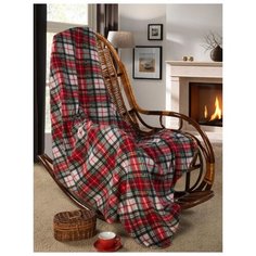 Плед Celtic, клетка, красный; Размер: 130 х 150 Guten Morgen