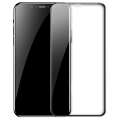 Защитное стекло 3D для Apple iPhone X/ Xs/ 11 Pro черная рамка Bora Sco