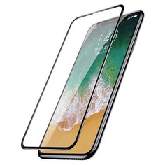Защитное стекло для Apple iPhone X/ Xs/ 11 Pro Full Glue черная рамка Bora Sco
