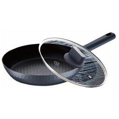 Сковорода MEISTERKLASSE MK-1041-24 серая из литого алюминия с гранитным покрытием 24 см.