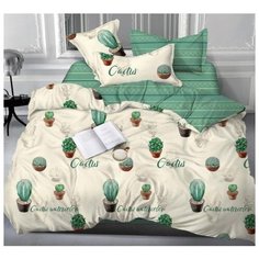 Постельное белье "LUXOR" сатин; 19289 CL A/B; размер 2.0 евро простыня Бояртекс