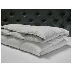 Одеяло Guten Morgen, сверхтеплое пуховое Charlotte, круги, серый ; Размер: 2.0