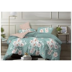 Постельное белье "LUXOR" из поплина; 5065 CY A/B; размер 2.0 евро простыня Бояртекс