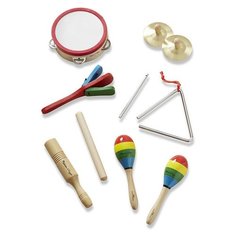 Melissa & Doug набор инструментов Band-in-a-Box 488 бежевый/красный/зеленый