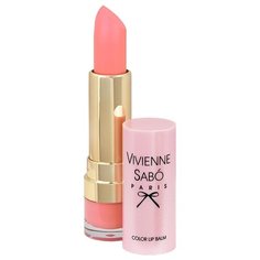 Vivienne Sabo помада-бальзам для губ Baume a levres Color lip balm, оттенок 02 Персиковый
