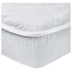 Наматрасник-чехол бязь, Белый; Размер: 140 х 200 Традиция