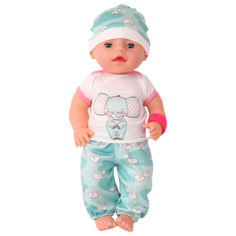 Кукла Пупс 40см с набором доктора, 5 функций Yale Baby