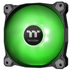 Вентилятор для корпуса Thermaltake CL-F109-PL12-A черный/белый/зелёная подсветка 1 шт.
