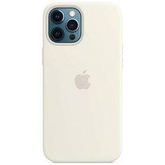 Чехол для Apple iPhone 12 Pro Max Silicone Case with MagSafe White