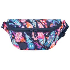 Поясная сумка Grizzly, текстиль, Перья