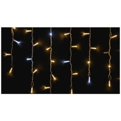 Гирлянда Uniel UL-00003949, 200 ламп, теплый белый+белый/прозрачный провод