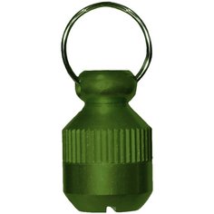 Адресник на ошейник Киспис капсула зеленый