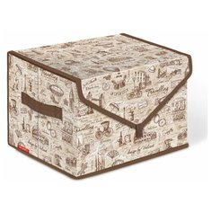 VAL TC-BOX-TS Короб стеллажный с крышкой, малый, 30*25*20 см, TRAVELLING, шт Valiant