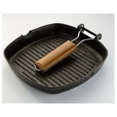 Сковорода-гриль Webber BE-4513/24N, 24х24 см, черный