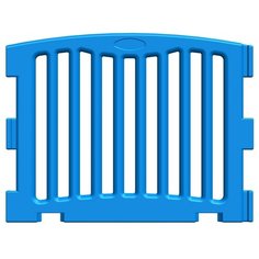 Панель модульного манежа прямая синяя, KisPis КисПис гп230211 Леко