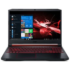 Ноутбук Acer Nitro 5 AN515-54 (/15.6"/1920x1080) (/15.6"/1920x1080)-72GK (Intel Core i7 9750H 2600MHz/15.6"/1920x1080/16GB/512GB SSD/NVIDIA GeForce RTX 2060 6GB/Windows 10 Home) NH.Q96ER.005, черный