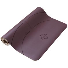 Коврик для йоги 5 мм бордовый GRIP+ KIMJALY X Декатлон Decathlon