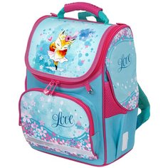 BRAUBERG Ранец Style "Ballerina" (229924), бирюзовый\розовый