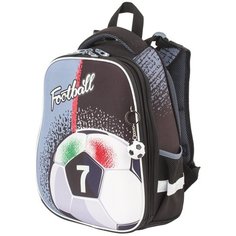 BRAUBERG Ранец Ball (229909), черный/серый
