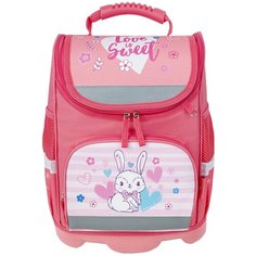 Юнландия Ранец Wise Bunny (229945), розовый