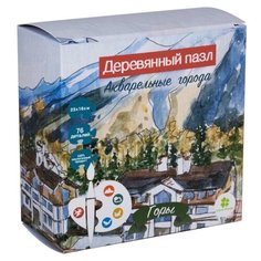 Деревянный пазл Clever energy Горы (5242)