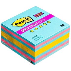 Блок-кубик Post-it Super Sticky, куб, 76*76 мм, love is, 360 листов