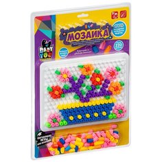 Мозаика для малышей Bondibon более 220 деталей Baby You (ВВ5027)