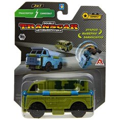 Машинка 1Toy Transcar Double, Транспортер-Самосвал, 8 см (Т20713)