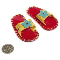 Шлепки для куклы 8/06 КЛ.21876 70х35мм 1 пара Magic 4 Toys