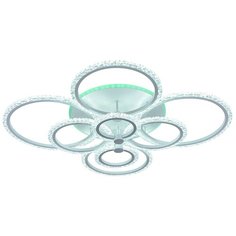 Светодиодная люстра 18027/8 WHT 212W+15W RGB Profit Light