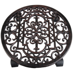 Подставка для цветов круглая Esschert Design, 29.1 x 29.1 x 5.8 см