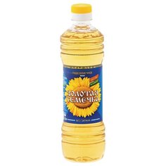Золотая Семечка масло подсолнечное без запаха, 0.5 л