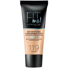 Maybelline New York Тональный крем Fit Me, 30 мл, оттенок: 119 Песочный