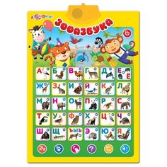 Электронный плакат Азбукварик Зооазбука