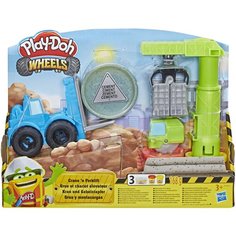 Масса для лепки Play-Doh Wheels Кран-погрузчик (E5400)