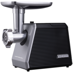 Мясорубка NATIONAL NK-MG041/MG042, черный/серебристый