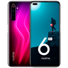 Смартфон realme 6 Pro 8/128GB, красная молния