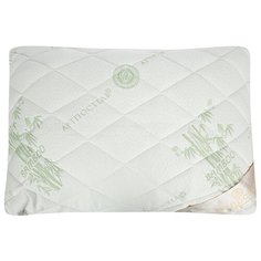 Подушка АртПостель 1082 48 х 68 см белый/зеленый