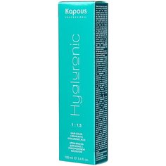 Kapous Professional Hyaluronic Acid Крем-краска для волос с гиалуроновой кислотой, 5.8, Светлый коричневый шоколад, 100 мл
