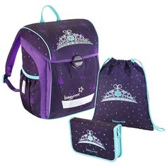 Step By Step Ранец BaggyMax Trikky Crown 3 предмета (139041), фиолетовый