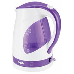 Чайник BBK EK1700P, белый/фиолетовый