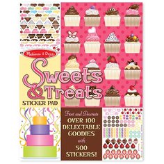 Книжка с наклейками "Sweets & Treats Stickers Pad"