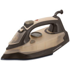 Утюг NATIONAL NB-I24002 бежевый/коричневый