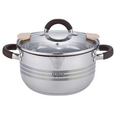 Кастрюля Zeidan Z50288, 2.1 л, серебристый