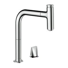 Смеситель для кухни (мойки) hansgrohe M71 73804000 (M7119-H200) однорычажный встраиваемый