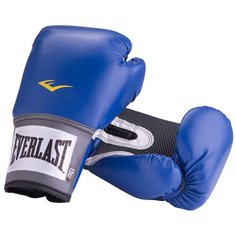 Боксерские перчатки Everlast PU Pro style anti-MB blue 14 oz