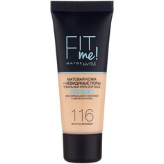 Maybelline New York Тональный крем Fit Me, 30 мл, оттенок: 116 песочно-бежевый