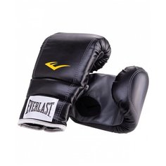 Снарядные перчатки Everlast PU 4315 черный/белый/желтый L/XL
