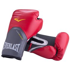 Боксерские перчатки Everlast Pro style elite красный 12 oz