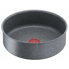 Сотейник Tefal Ingenio Mineralia Force L6823572, 24 см, серый